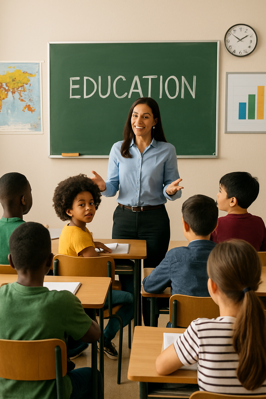 Classroom with students and an instructor
