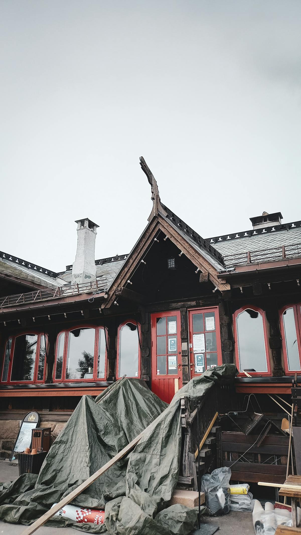 House flipping renovation project in progress